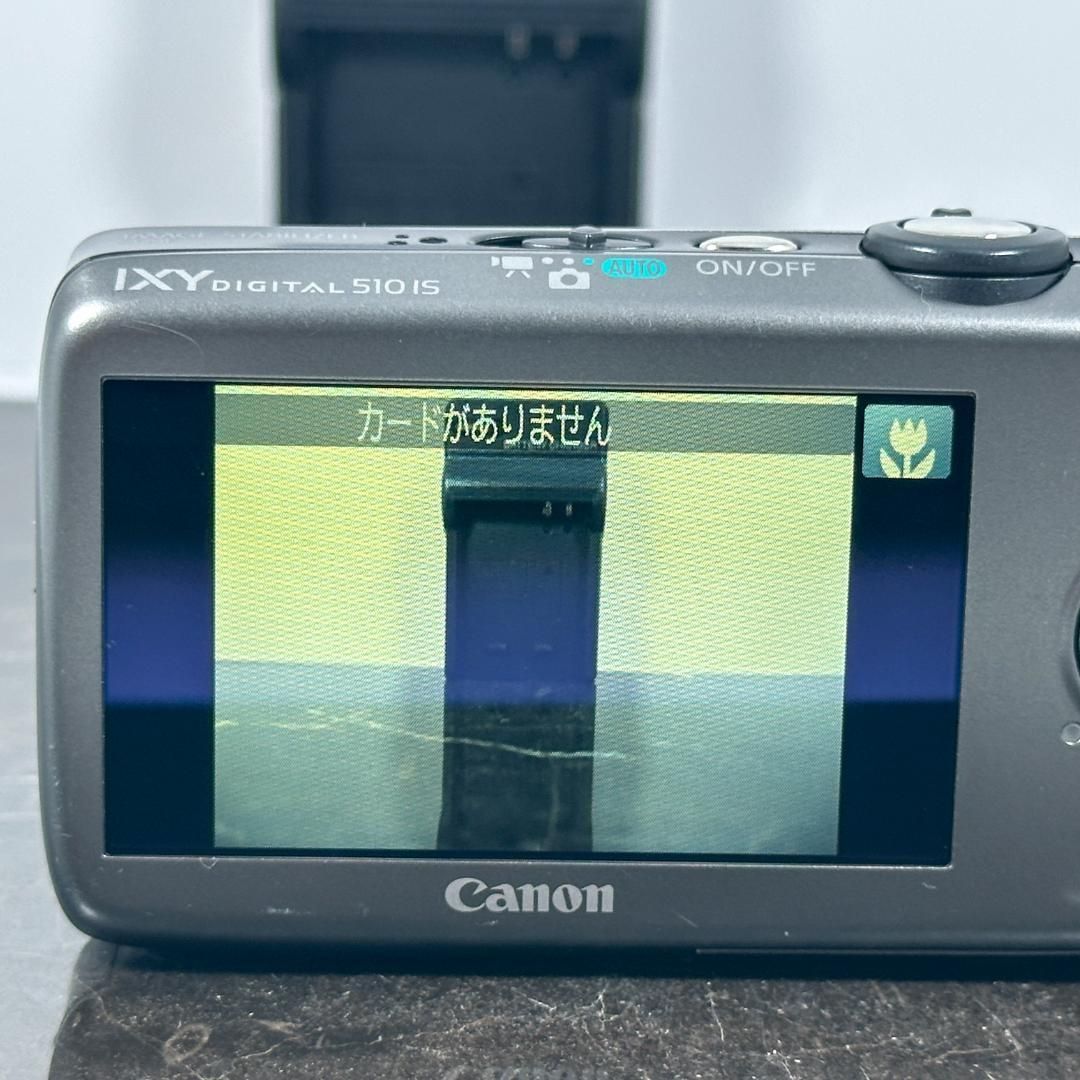 美品】Canon IXY DIGITAL 510 IS シルバー キャノン デジタル