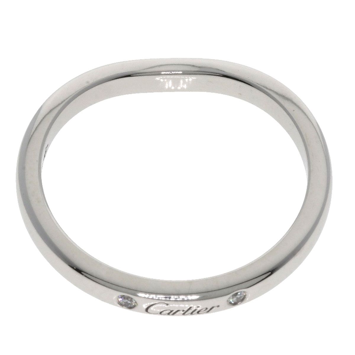t*2様 Cartier Pt950リング バレリーナ 13号 3Pダイヤ 新品 CARTIER カルティエ バレリーナ 3P ダイヤモンド #51 リング