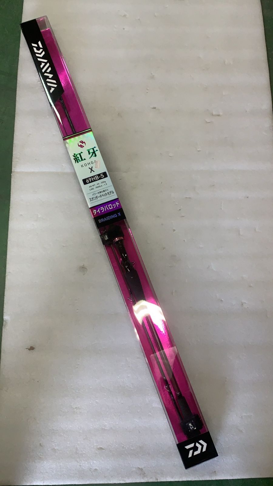 ダイワ DAIWA タイラバロッド 紅牙X 69HB-S ブラック--523745