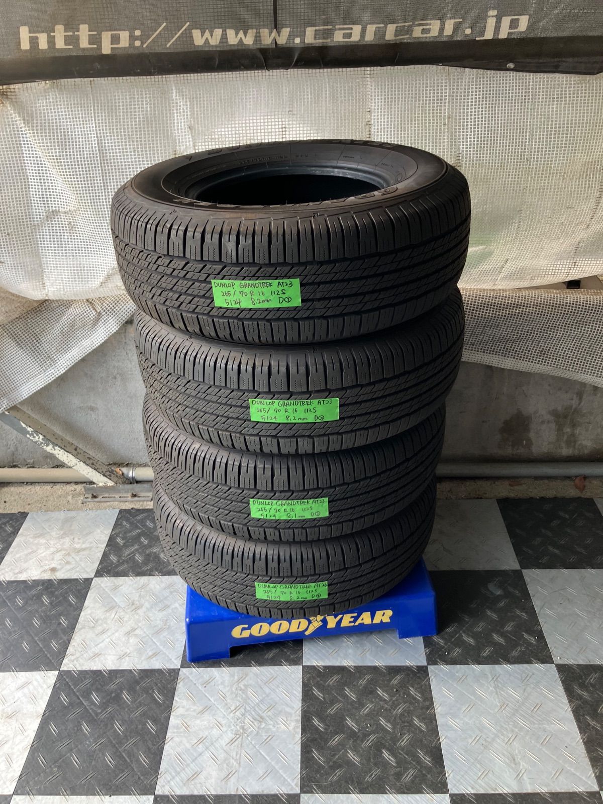 新車外し DUNLOP 265/70R16 4本2024年製 ランクル70 2024年製 新車外し】トヨタ ランドクルーザー 70 再再販 純正