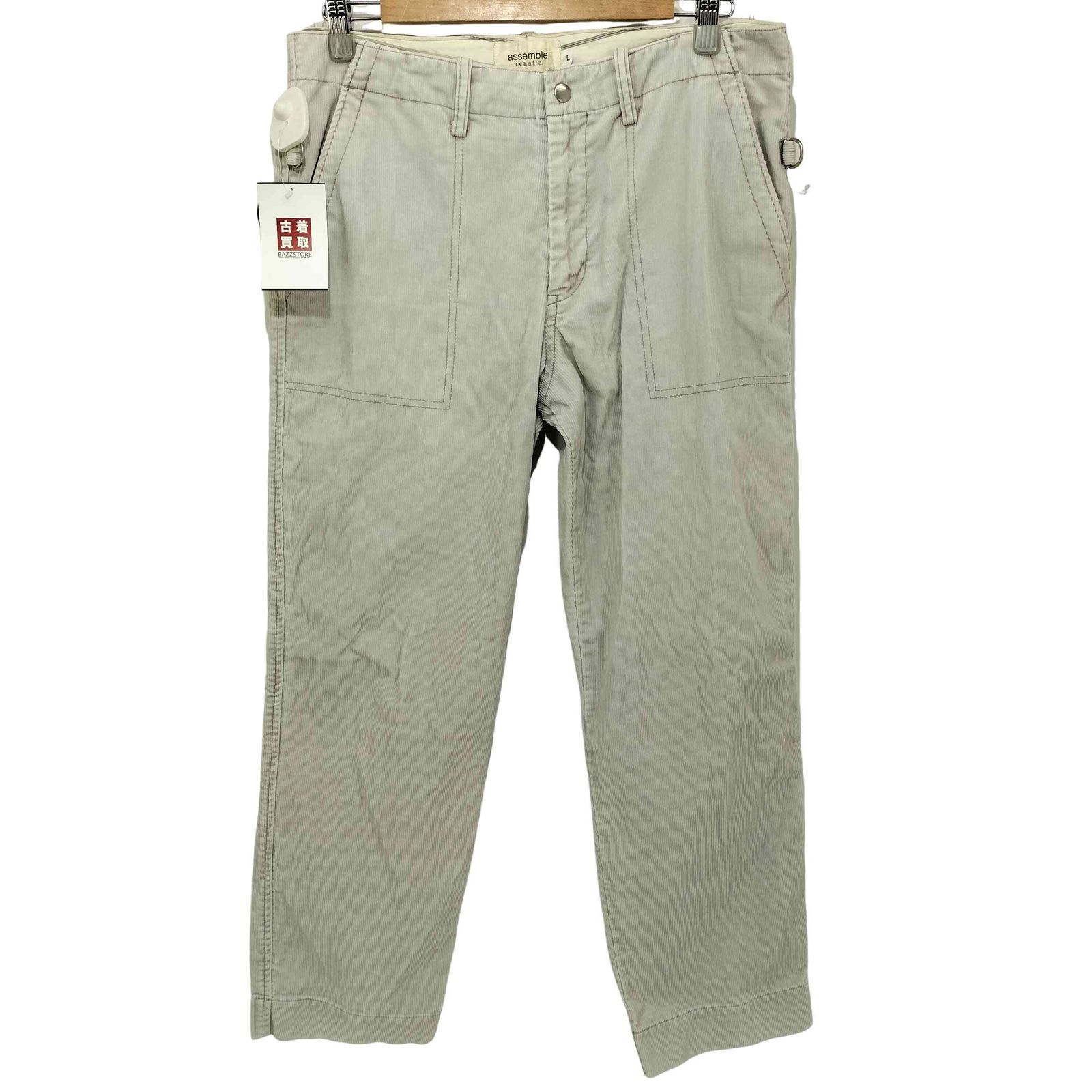 AFFA assemble ボンテージパンツ コーデュロイ AFFA assemble