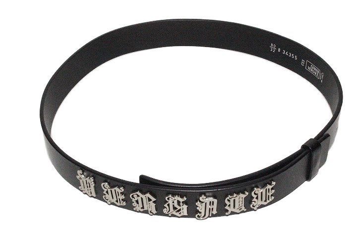 GIANNI VERSACE ジャンニ ヴェルサーチ VERSACEロゴ スタッズ レザー