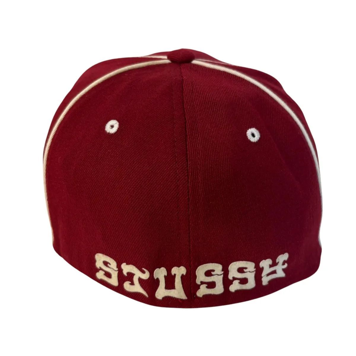 OLD STUSSY CAP オールドステューシー キャップ S-M バーガンディー