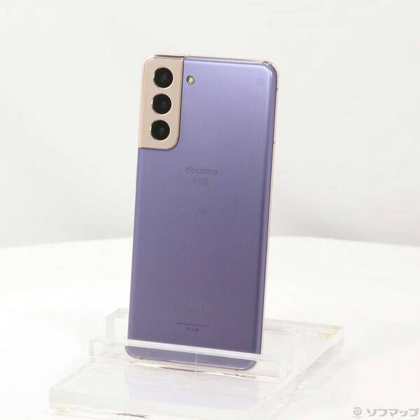 中古品〕 Galaxy S21 5G 256GB ファントムバイオレット SC-51B docomo