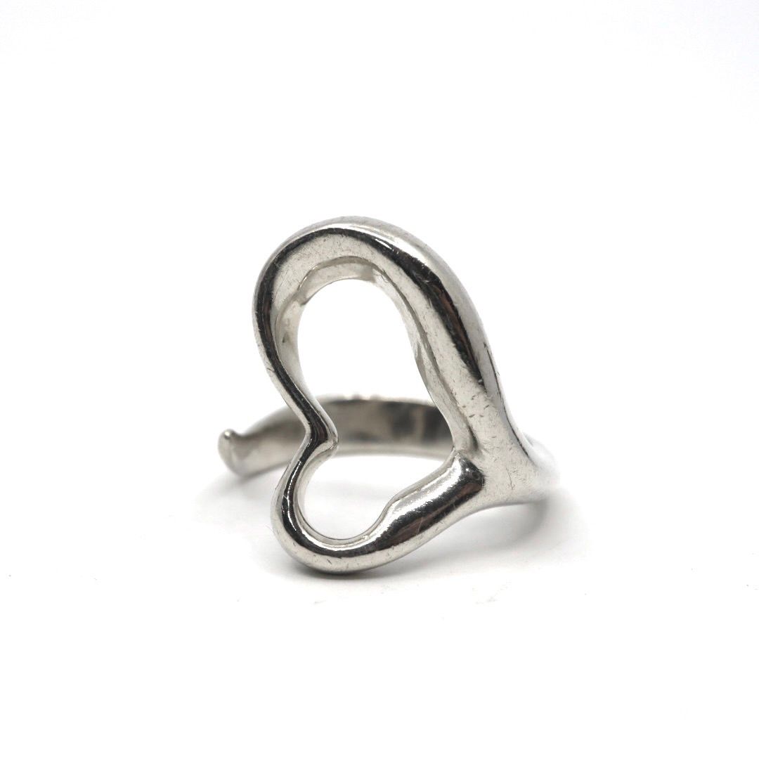 Tiffany シルバー オープンハートリング ペレッティ 12号 Tiffany