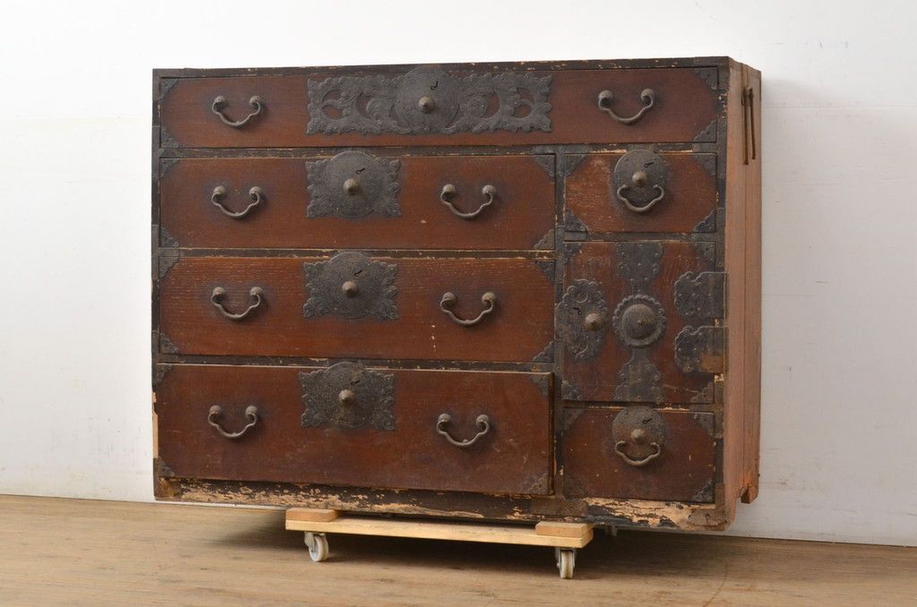 ✨️美品✨️高級黒檀座敷机 黒色木製彫刻入り座卓 長方形 座卓 黒檀