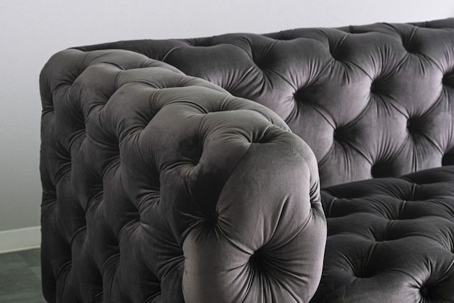 チェスターフィールドタイプ3人掛けソファ 3Pソファ カウチソファ