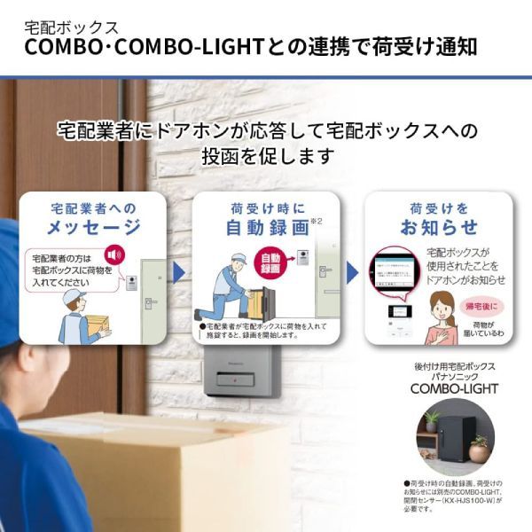 テレビドアホン 電源コード式