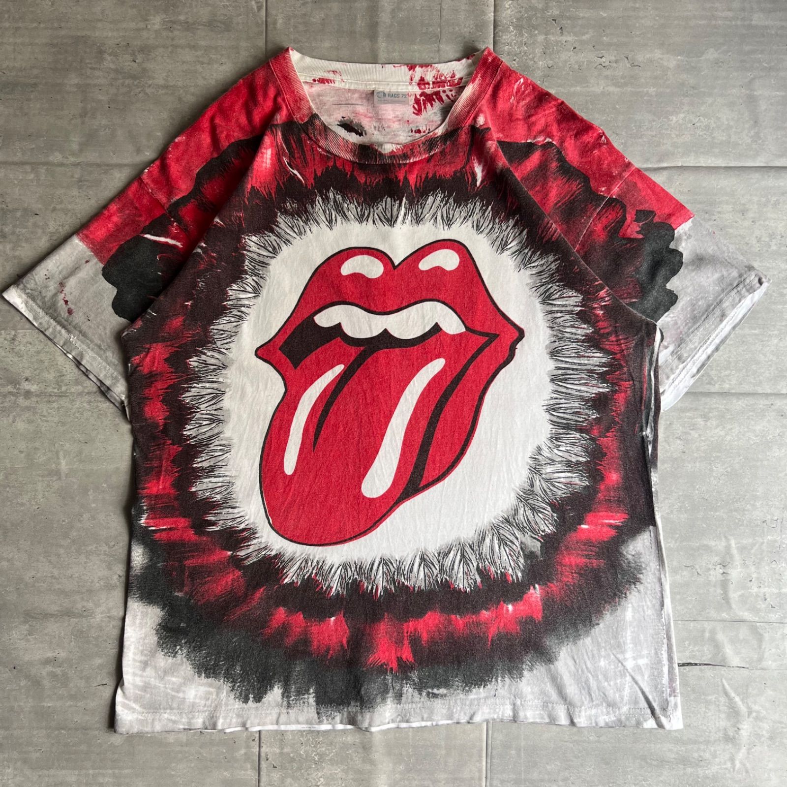 Rolling Stonesビンテージ Tシャツ タイダイ レア ストーンズ VINTAGE（ヴィンテージ）の「【ヴィンテージ古着】The Rolling Stones