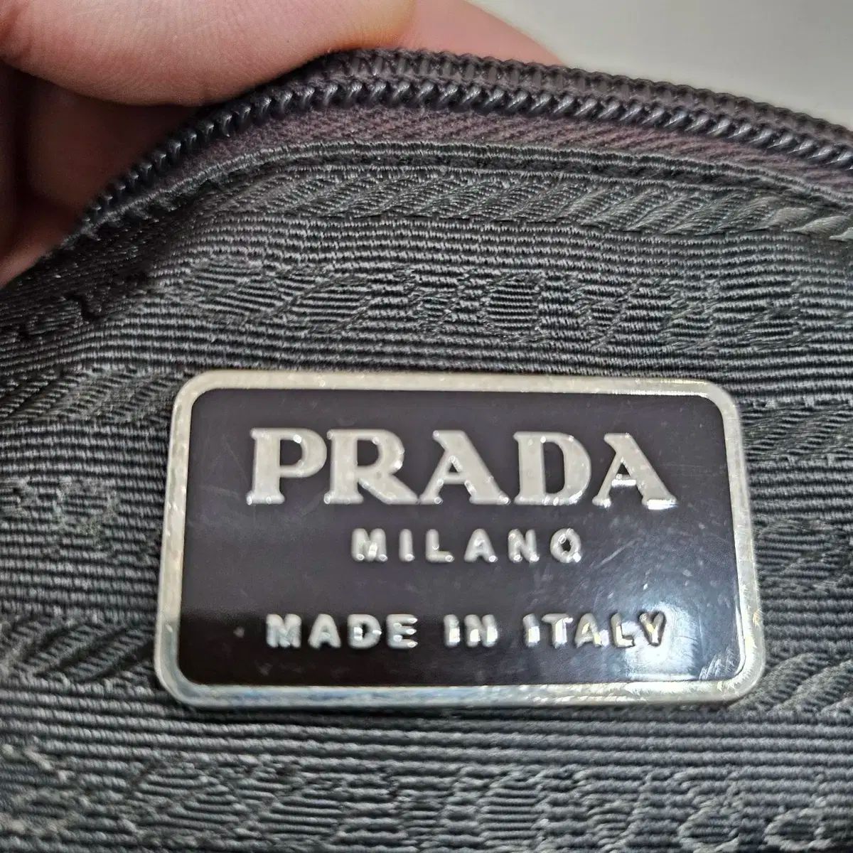 PRADA(プラダ) ナイロン ショルダーバッグ グリーン セ*ル様 PRADA