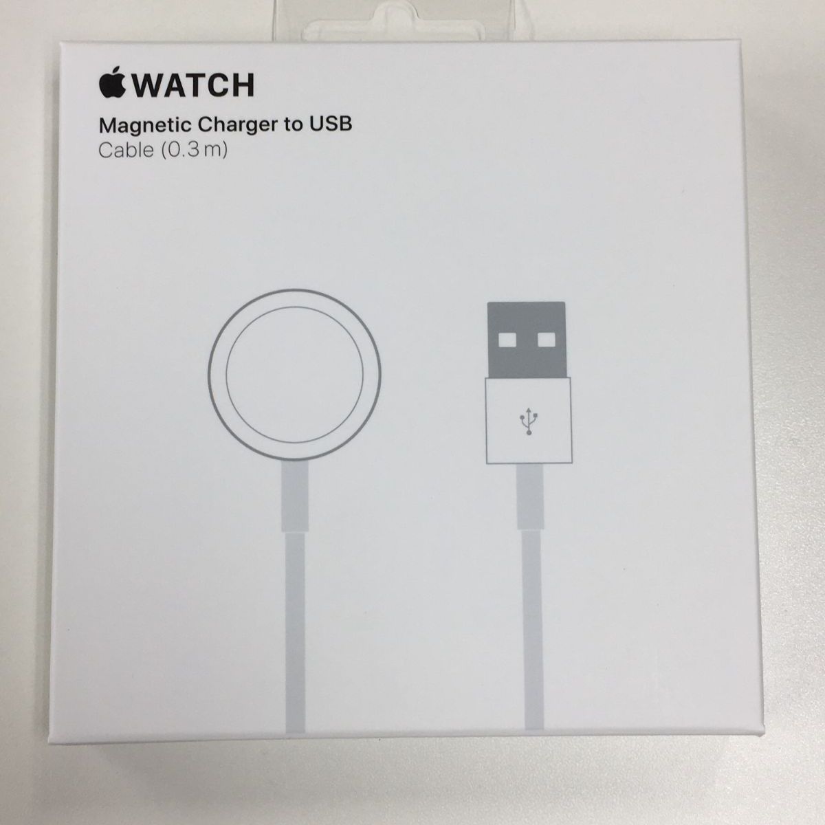 Apple Watch磁気充電器 - USBケーブル0.3m MU9J2AM/A - メルカリShops