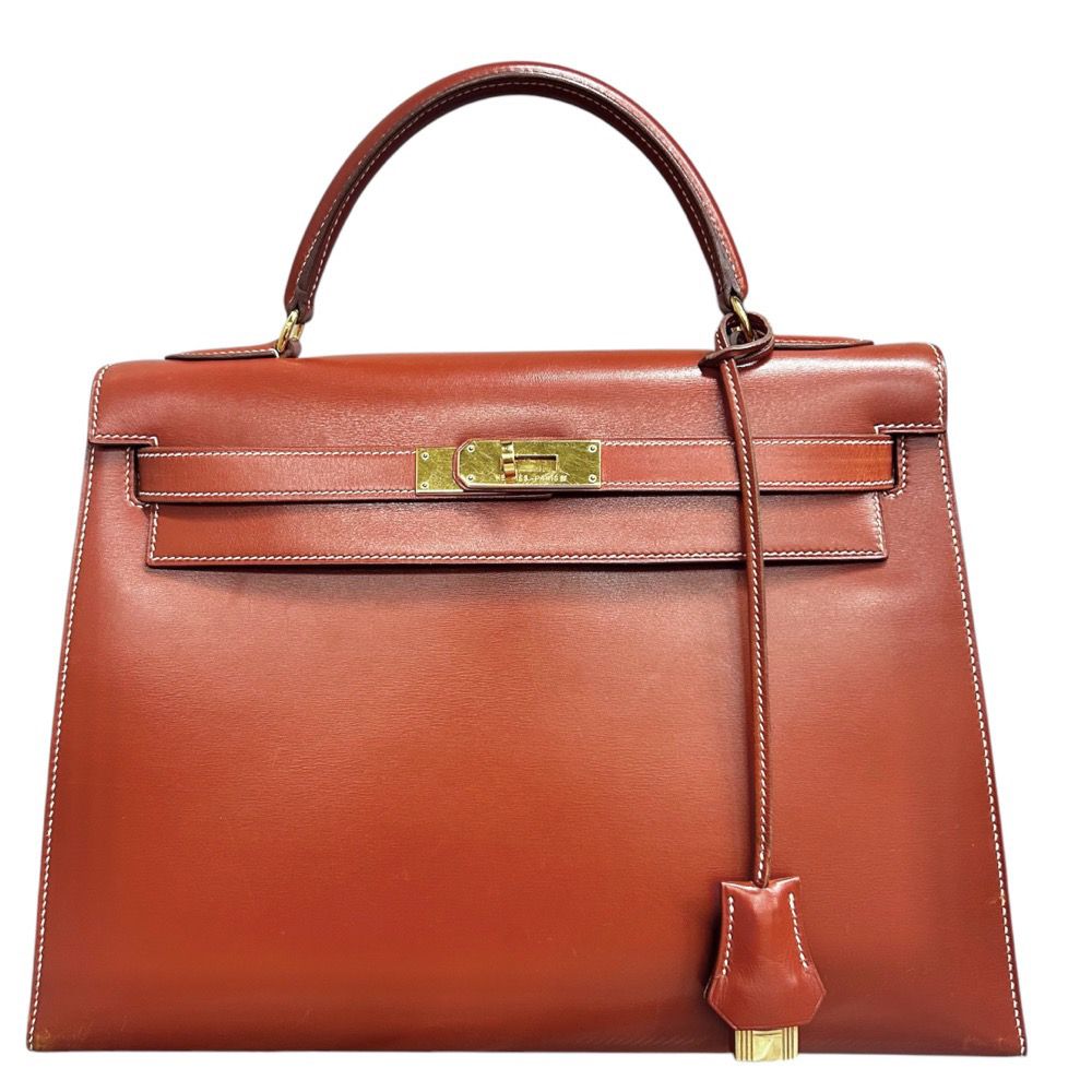 エルメス ハンドバッグ レディース ケリー32 外縫い レザー 鞄 かばん  