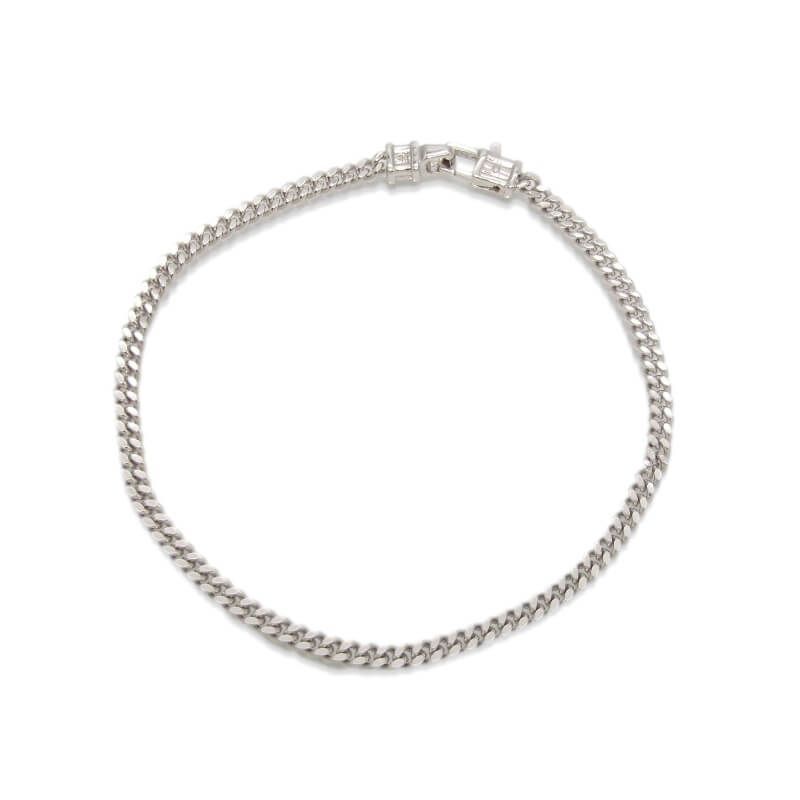 TOMWOOD Curb Bracelet M 7.7 inches 中古美品 TOMWOOD - Curb Bracelet M Gold 7.7Inch / カーブ ブレスレット