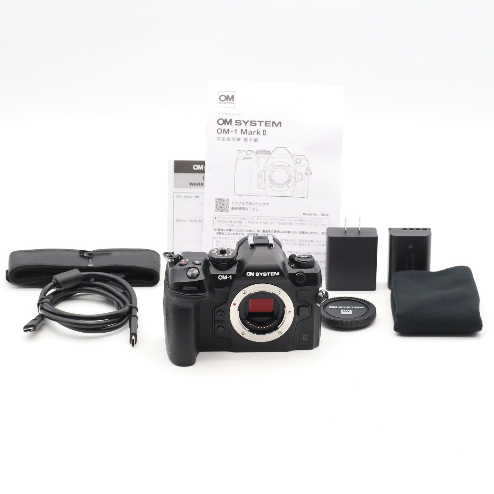【ショット数4,509回】OM-1 Mark II ボディー ショット数4,509回】OM-1 Mark II ボディー