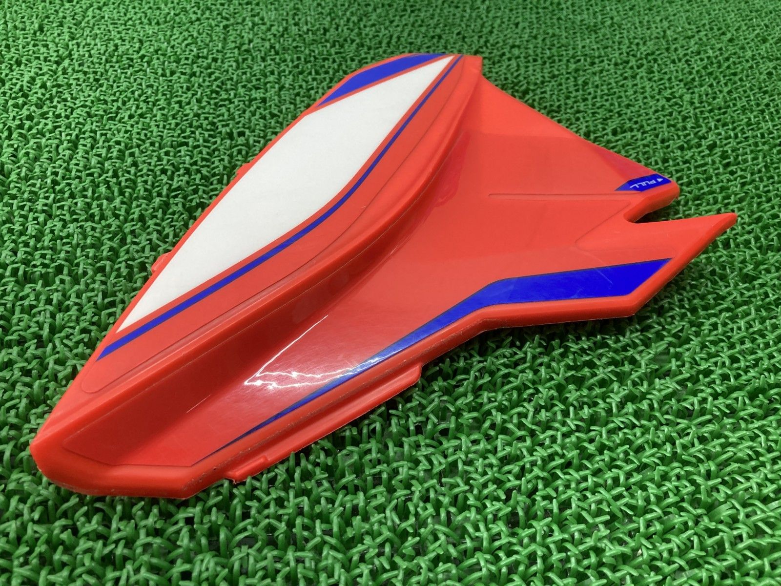 バイク 480RR サイドカバー 左 赤 037.43.005.87 BETA 純正 バイク