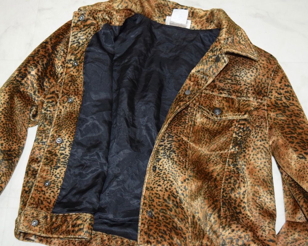 WEB限定】LEOPARD VELVET JACKET - メルカリ