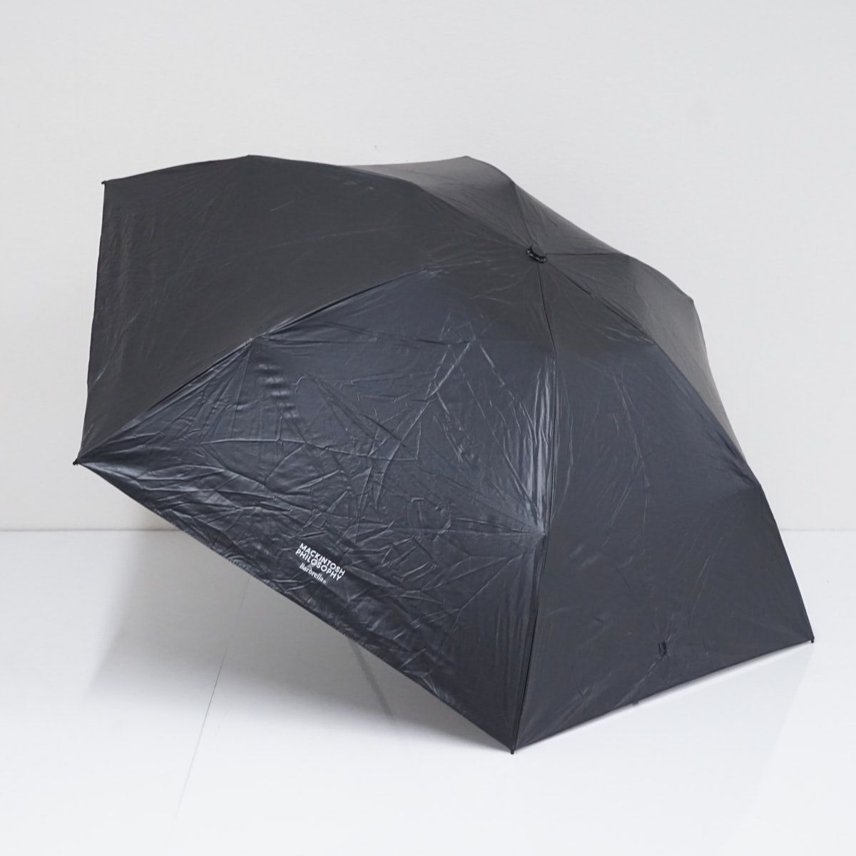 MACKINTOSH PHILOSOPHY Barbrella 黒　日傘晴雨兼用 MACKINTOSH PHILOSOPHY 折りたたみ傘 遮光100% 晴雨兼用