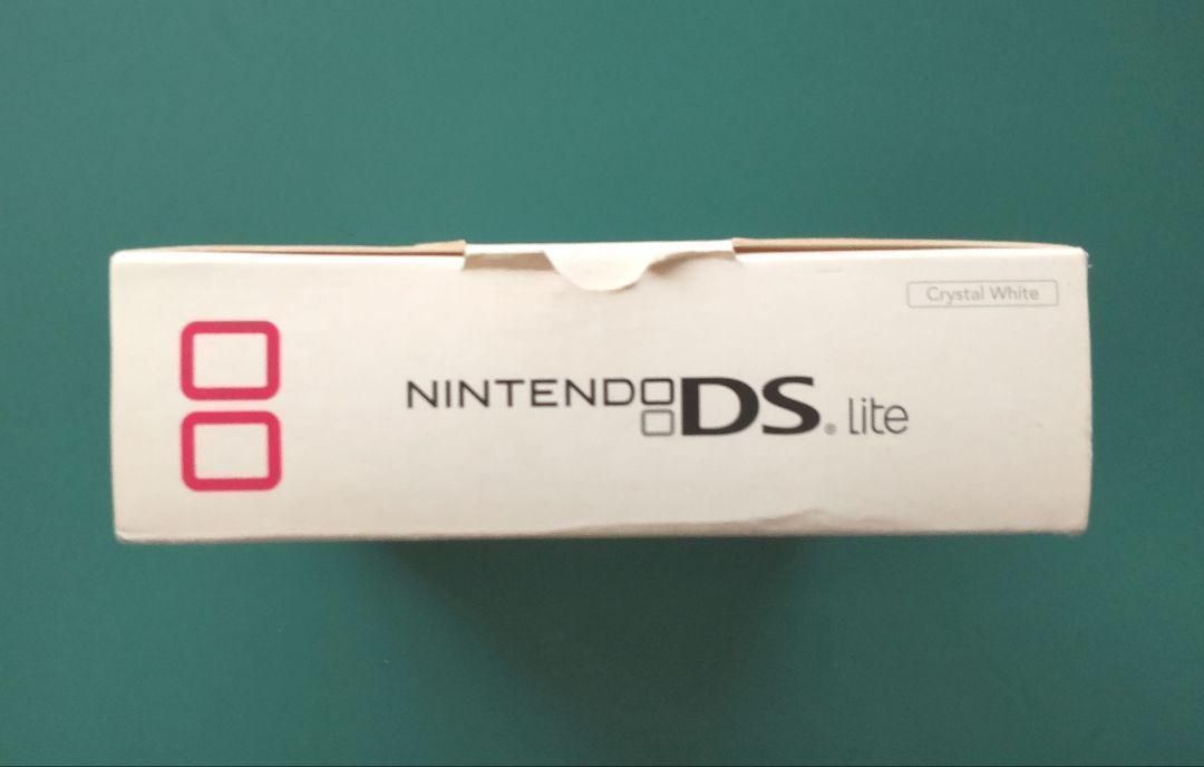 中古品・外箱、充電器あり】美品 ニンテンドーDS Liteクリスタル