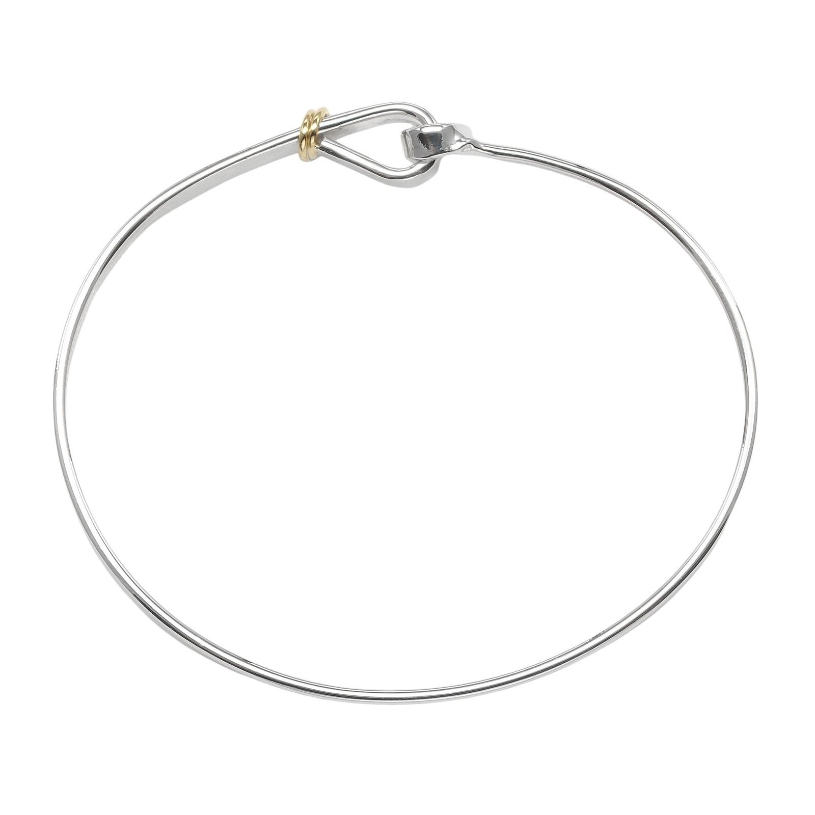 TIFFANY&Co.】ティファニー ラブノット シルバー925×K18イエロー 