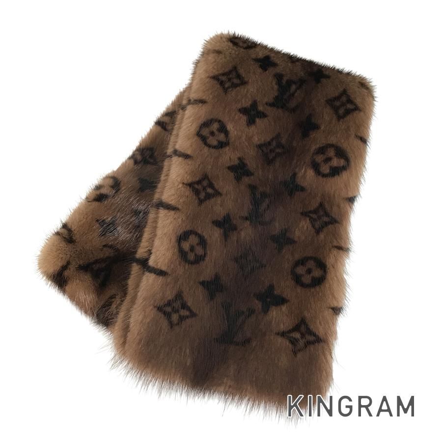 ルイ ヴィトン LOUIS VUITTON モノグラム エシャルプ ヴィゾン M78744 レディース マフラー sh
