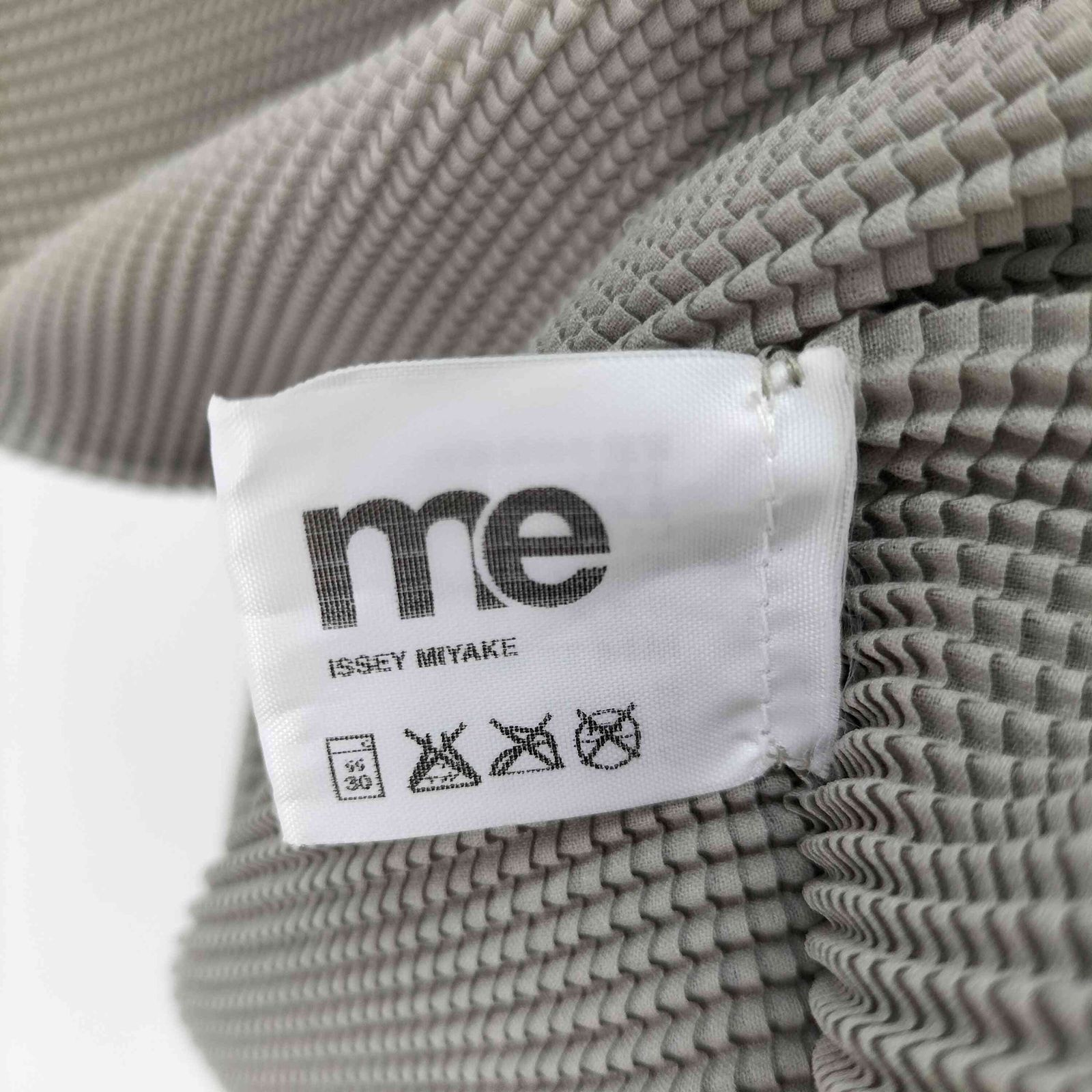 ミー イッセイミヤケ me ISSEY MIYAKE S/S ラクダ ワッフル