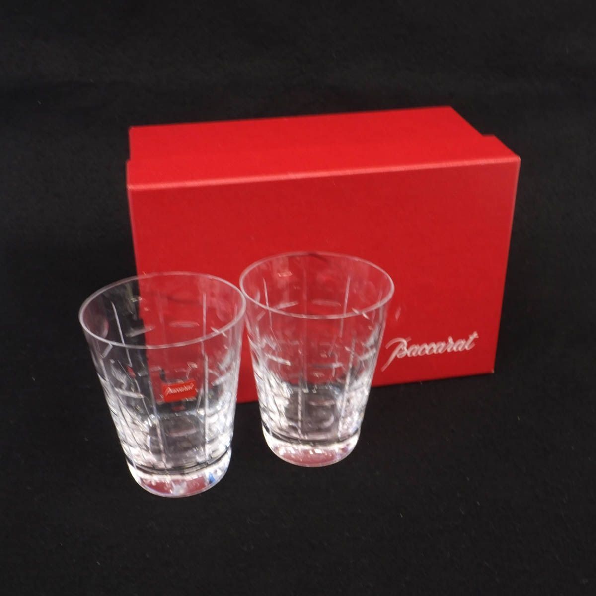 バカラ Baccarat エキノックス タンブラー2客 クリスタルガラス 
