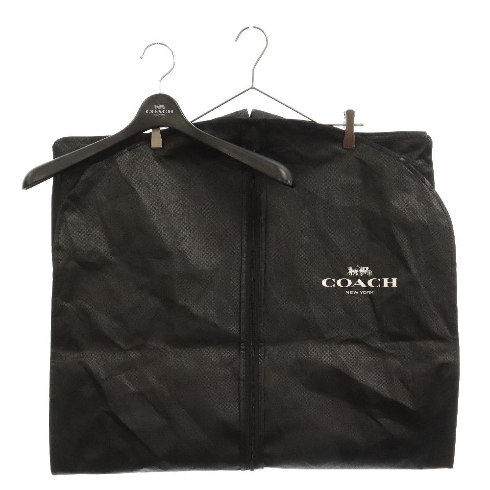 COACH (コーチ) ヘリテージ C ライトウェイト レザー ジャケット