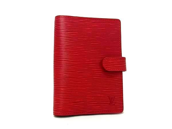 ☀ LOUIS VUITTON ルイヴィトン R20057 エピ アジェンダPM 6穴式 手帳カバー スケジュール帳 カスティリアンレッド FG7115