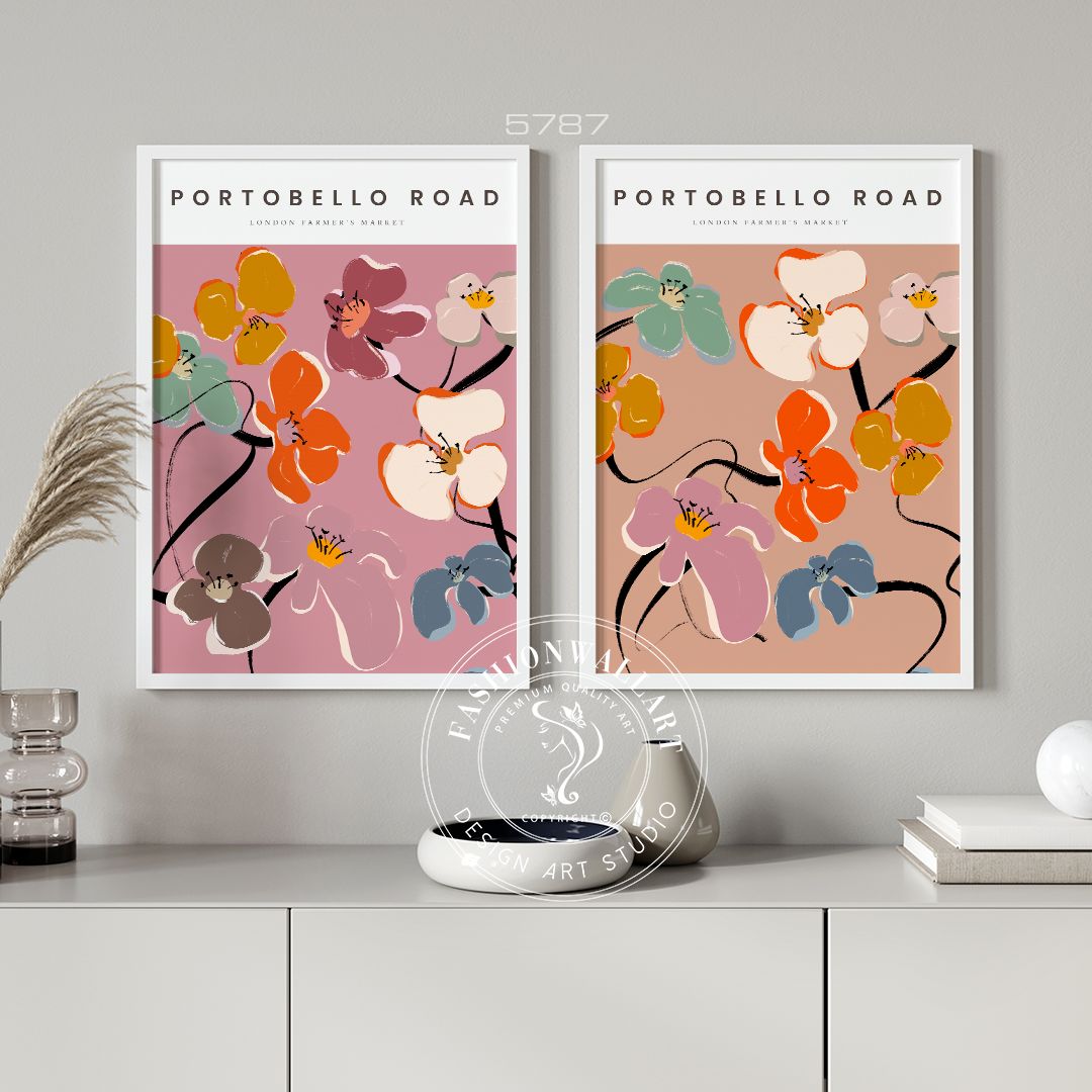 北欧アートポスター「ロンドンの」A2サイズポスター額装品 インテリア