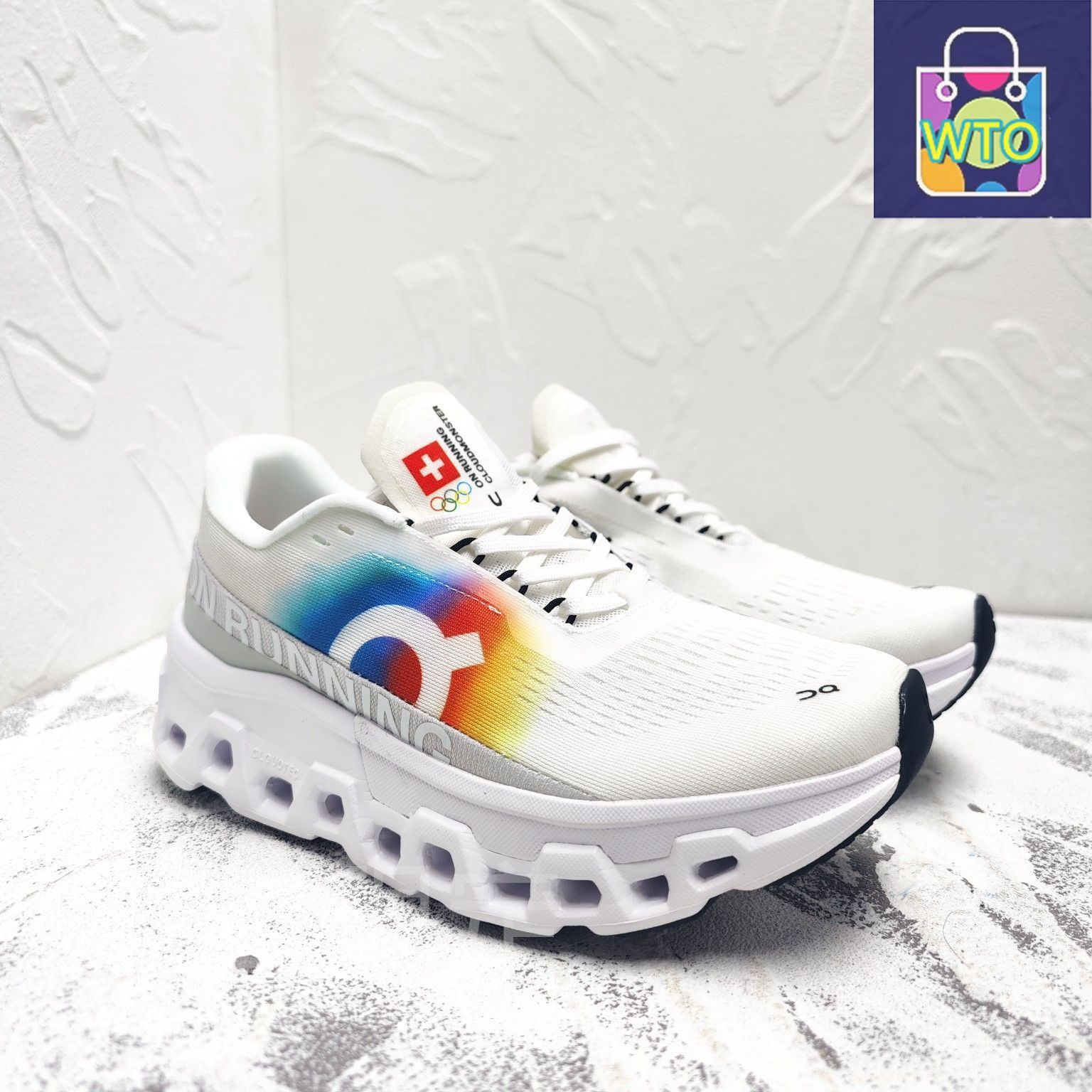 Onシューズ Cloudmonster2 スニーカー ホワイト 25cm メンズ Cloudmonster 2 | ホワイト | On 日本