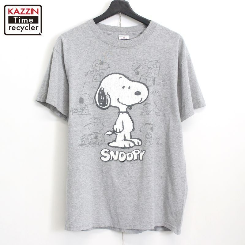 00s スヌーピー SNOOPY DELTA 半袖Ｔシャツ メンズ 表記Mサイズ