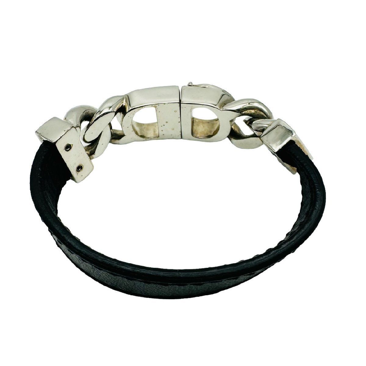 ⭐️DIOR ディオール アクセサリー 箱付き 袋付き ブレスレット DIOR HOMME Chain Link Cannage Bracelet B3662HOMST990