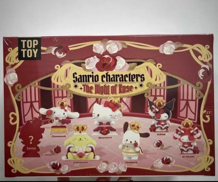 SANRIO　サンリオ　海外限定　正規品　ローズナイト　ポチャッコ　フィギュア 海外限定 6種セットBOX トップトイ サンリオ フィギュア ローズ