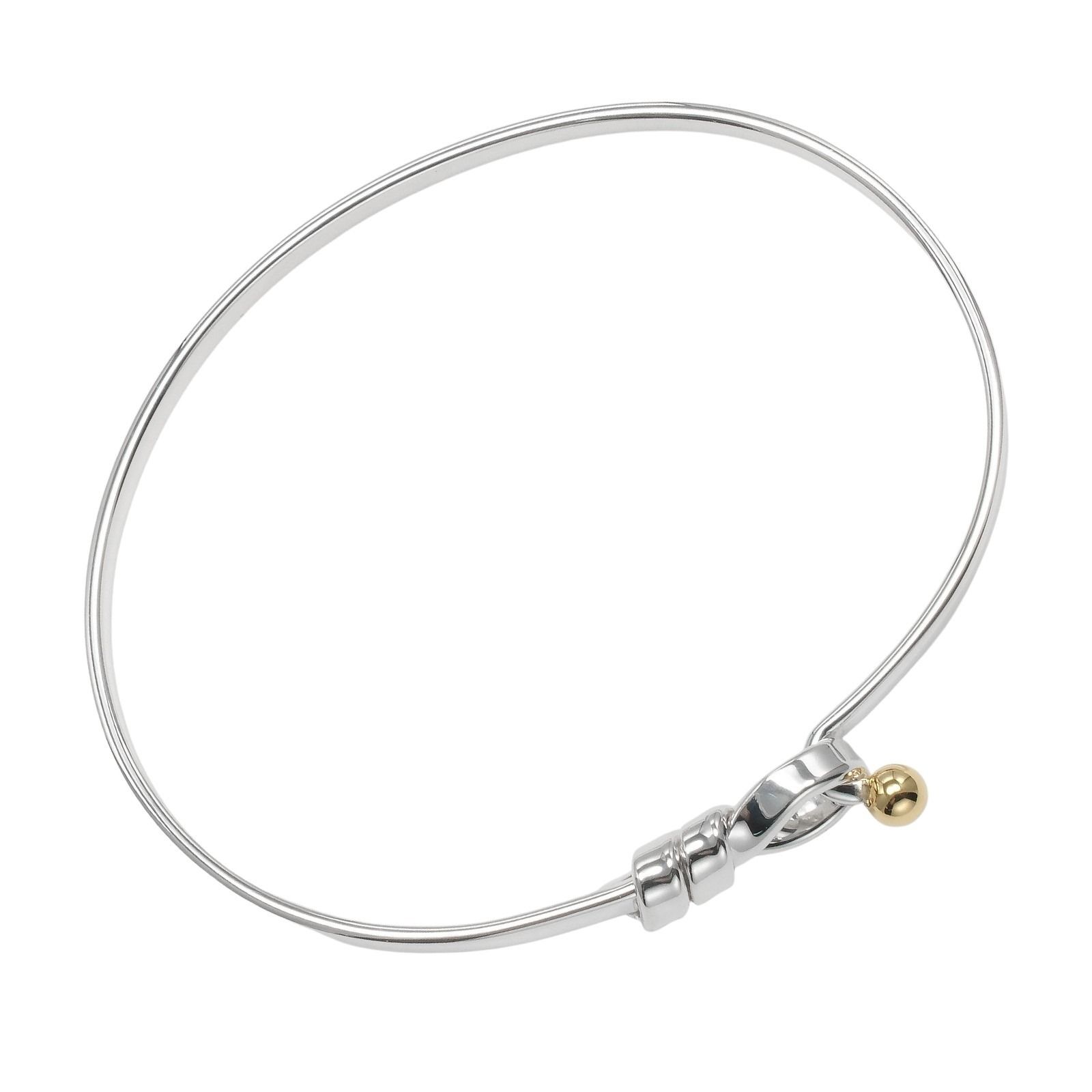 ティファニー ラブノット 925×750 ゴールド×シルバー レディース