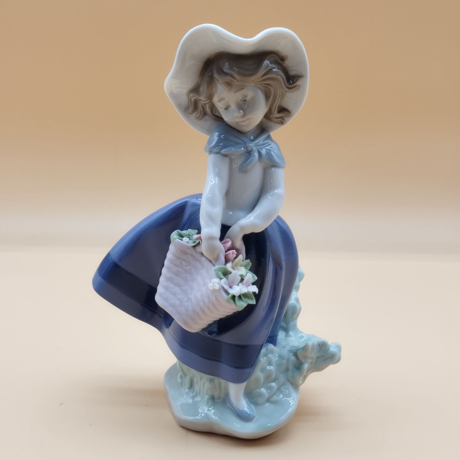 s14330】LLADRO きれいな花ばかり リヤドロ フィギュリン 陶器