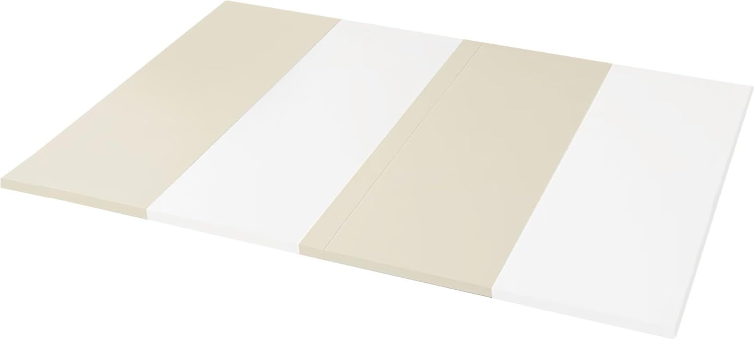 品 プレーマット 140x200x4 ホワイト ベージュ