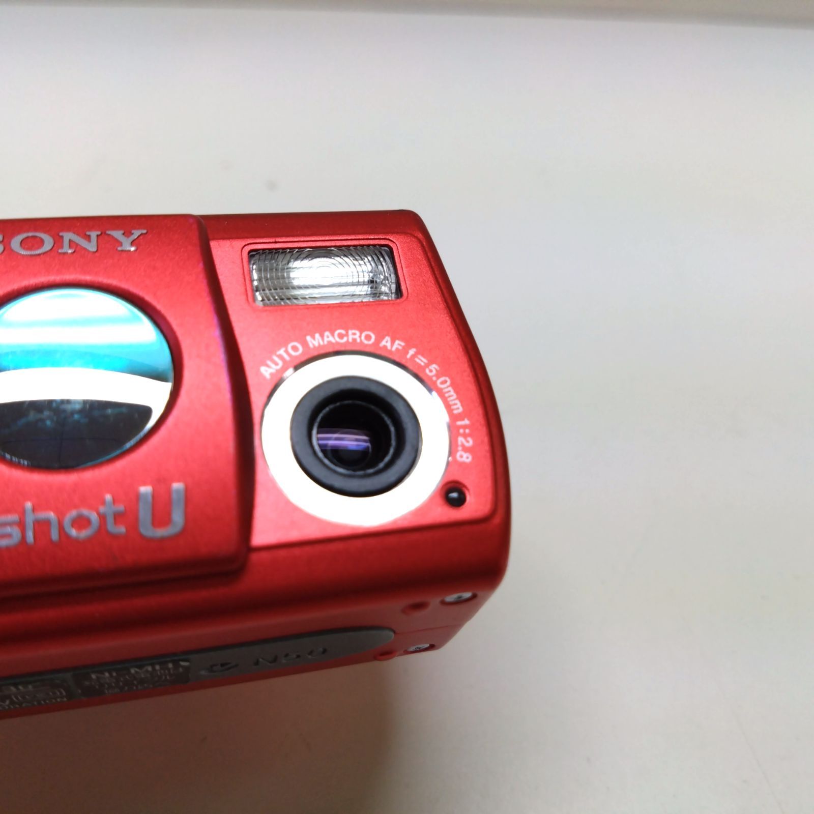 33 SONY Cybershot U DSCU30 デジタルカメラ デジカメ 赤 レッド ソニー サイバーショット メルカリ