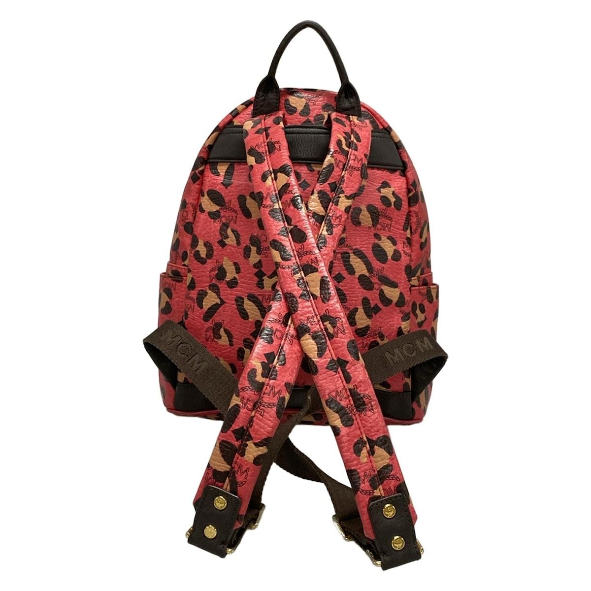 MCMモノグラムロゴスタッズリュック MCM エムシーエム スタッズ