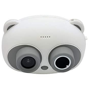 【中古】(非常に良い)ハイテック ヘリウェイ ミニ キッズ カメラ パンダ グレー HWC22-GY