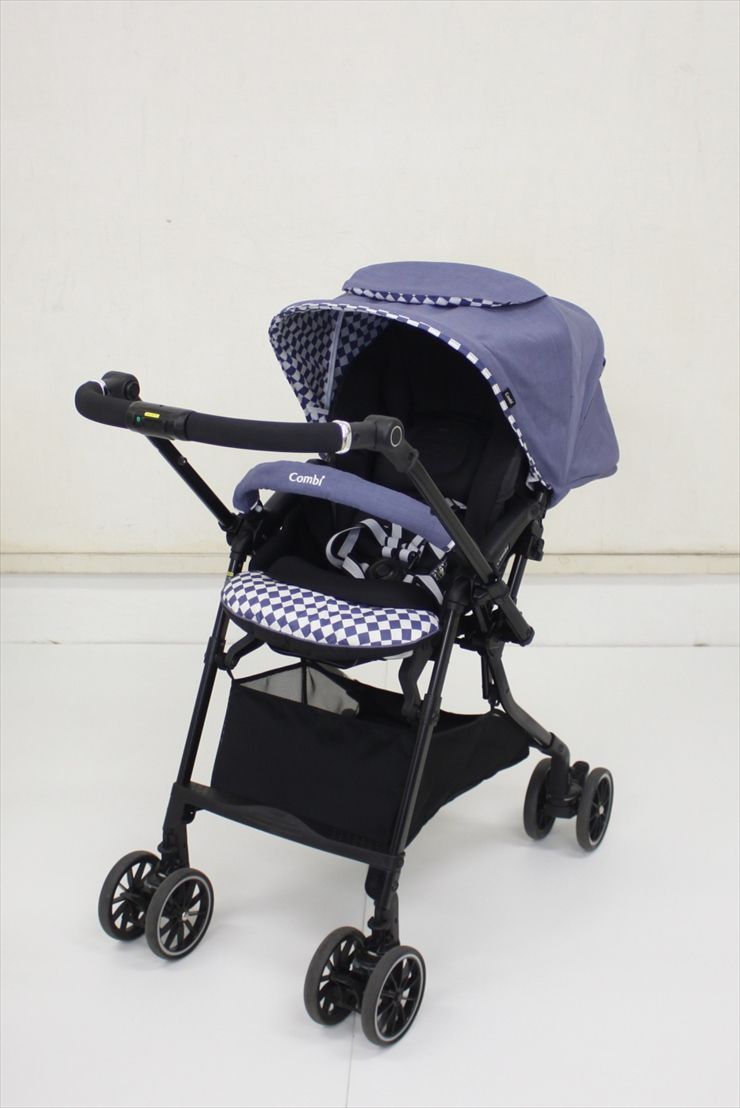 極美品】KATOJI ベビーカー 二人でゴーDX（デニム）二人乗りベビーカー