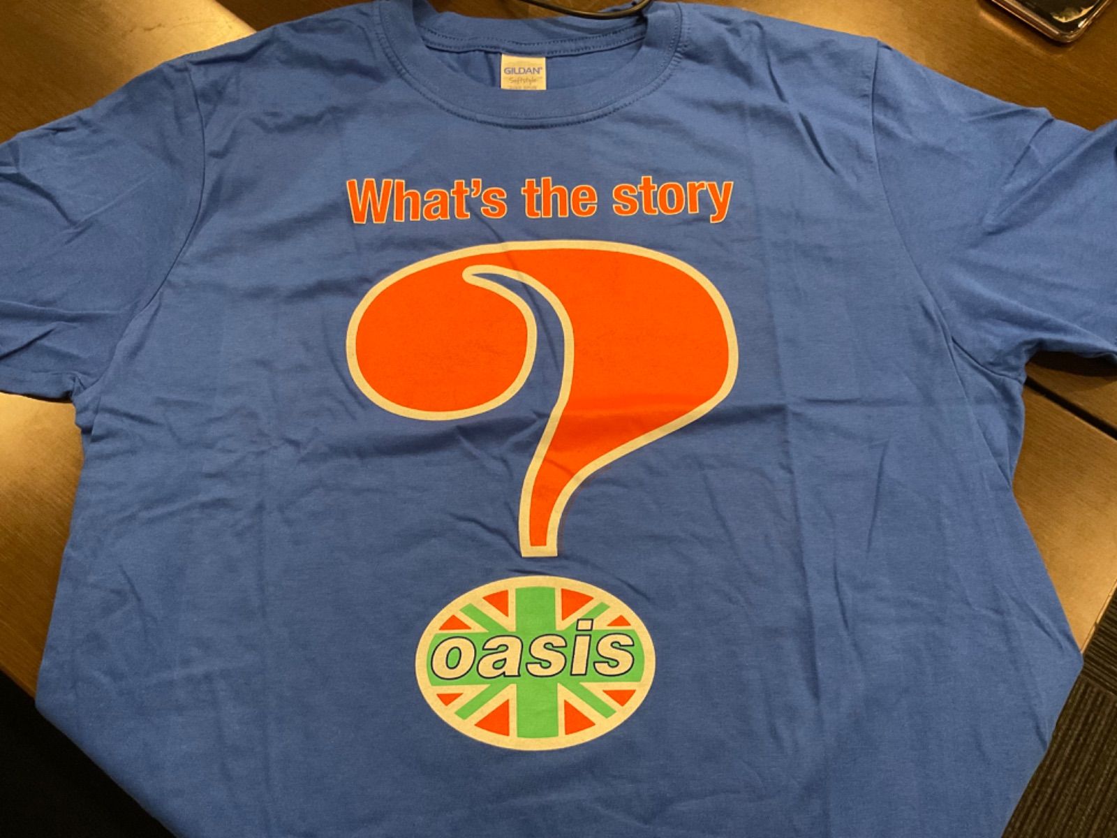 Oasis：Question Mark  Tシャツ