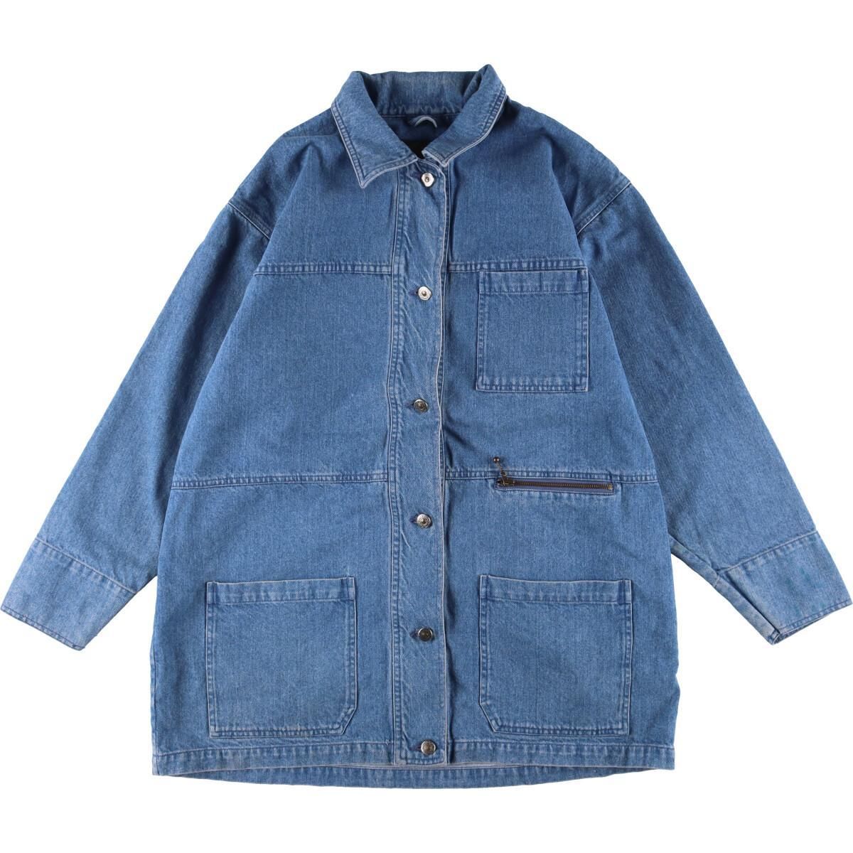 古着 90年代 エディーバウアー Eddie Bauer デニムカバーオール 