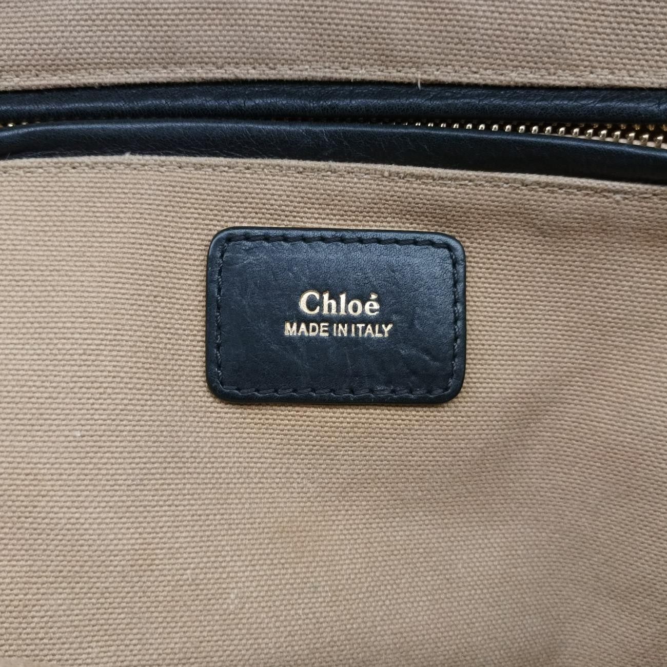 クロエChloeゴールディ ブラック レザー 03155665-11 WWW_OLIVIERBERNSTEIN_COM