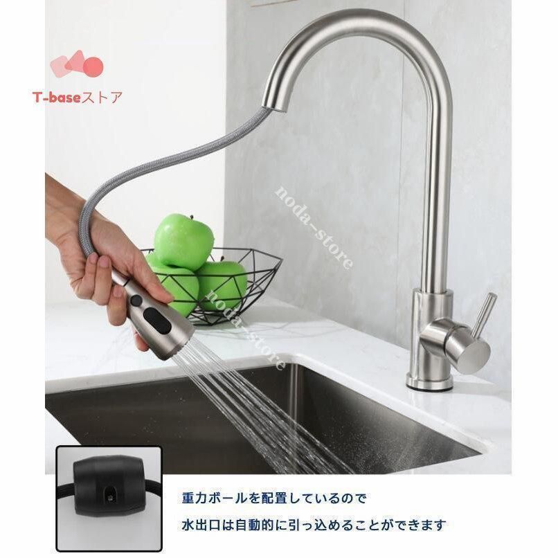 タッチ自動出水機能