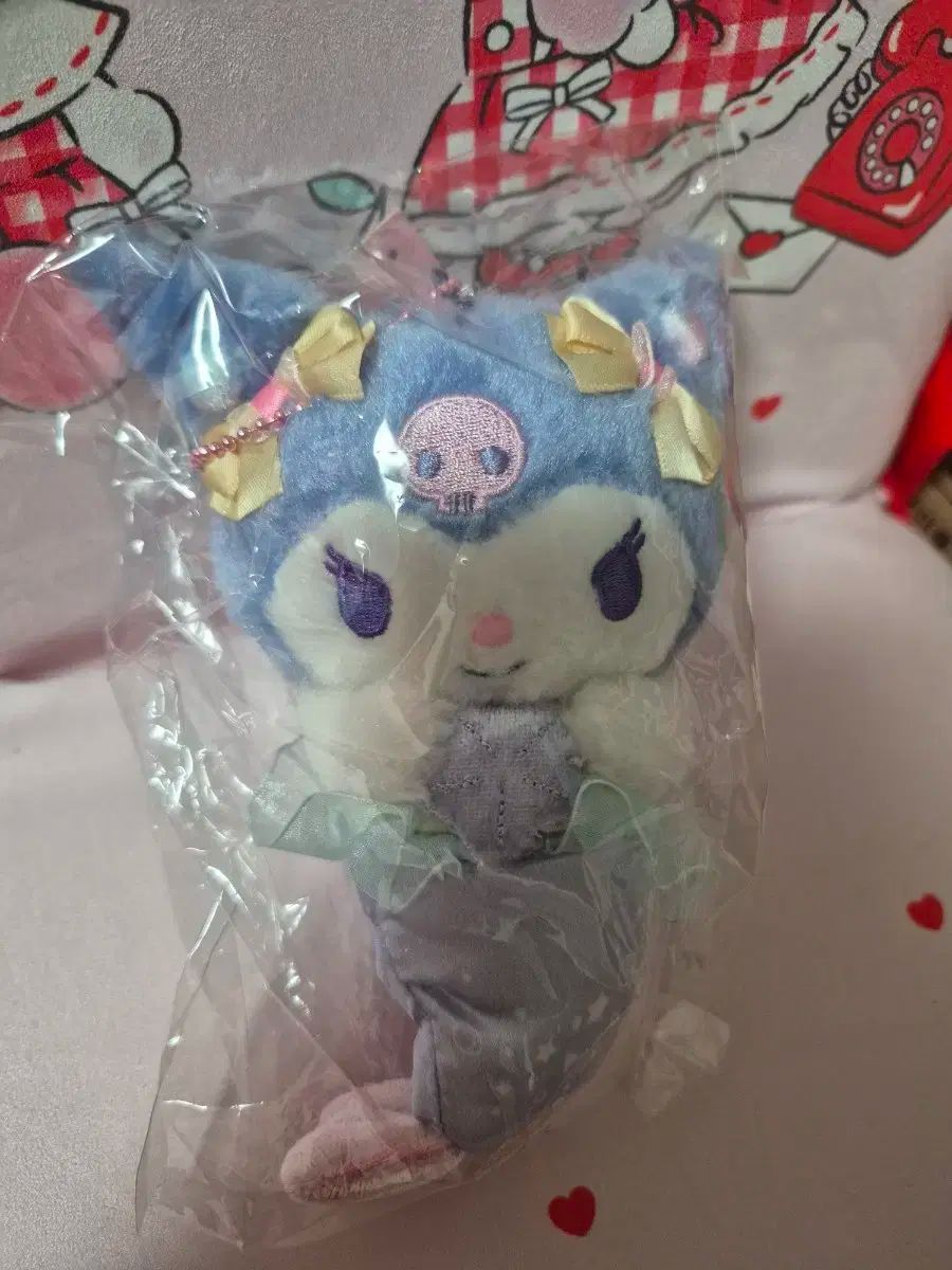 豊富な，定番人気 サンリオ クロミ 人魚 ぬいぐるみ キーホルダー 新品 その他