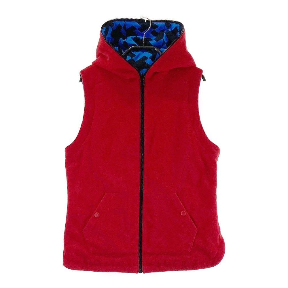 サイズ：36 ARCHIVIO アルチビオ リバーシブルベスト 総柄 ブルー系