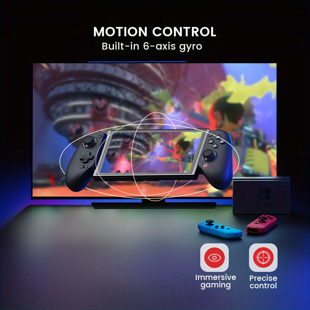ワイヤレスゲームコントローラー振動反応タッチパッドデザインスイッチ|Android|IOS|PCに適していますILF
