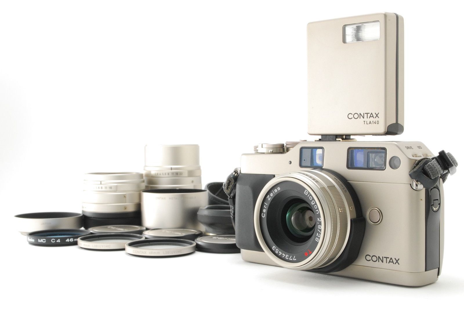 コンタックス CONTAX G1 レンズ3本|TLA140セット ROM改造済 グリーンラベル