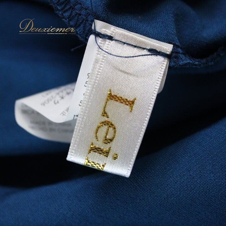 Leirena 水色の長袖ダンスドレス 社交ダンス 衣装 スタンダード