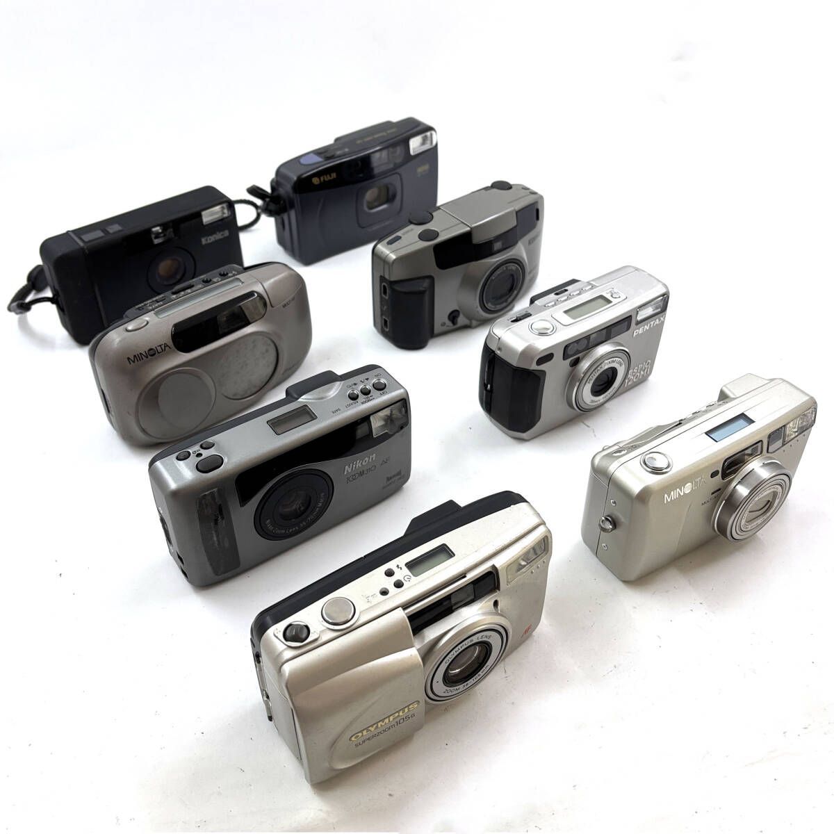 コンパクトデジタルカメラ8台まとめセット CANON IXY/SONY Cyber-shot